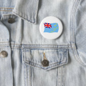 Tuvalu Vlag Knop Ronde Button 5,7 Cm (In situ)