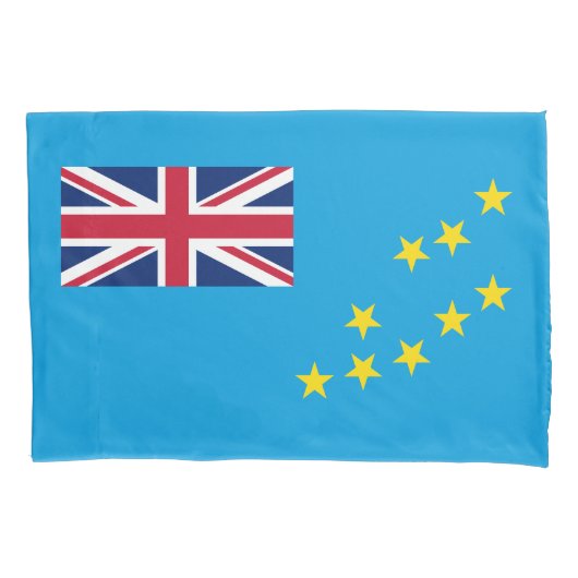 Tuvalu vlag kussensloop (Voorkant)
