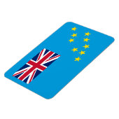 Tuvalu vlag magneet (Linkerzijde)