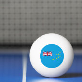 Tuvalu vlag pingpongbal (Net)