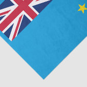 Tuvalu vlag tissuepapier (Detail)