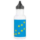 Tuvalu vlag waterfles  (Rechts)