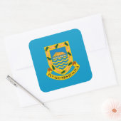 Tuvaluaans wapen, Tuvalu Vierkante Sticker (Envelop)