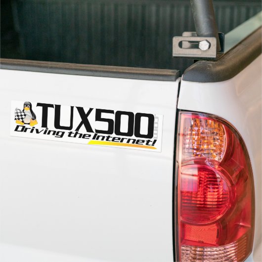 Tux500 bumpersticker (Op Truck)