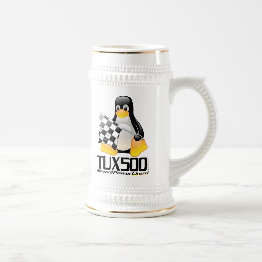Tux500.com Stein Bierpul (Rechts)