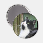 Tux - 2¼ inch ronde magneet (Voorkant / Achterkant)