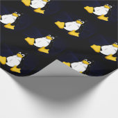 TUX Blue Sobel Cadeaupapier (Hoek)