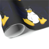 TUX Blue Sobel Cadeaupapier (Rol Hoek)