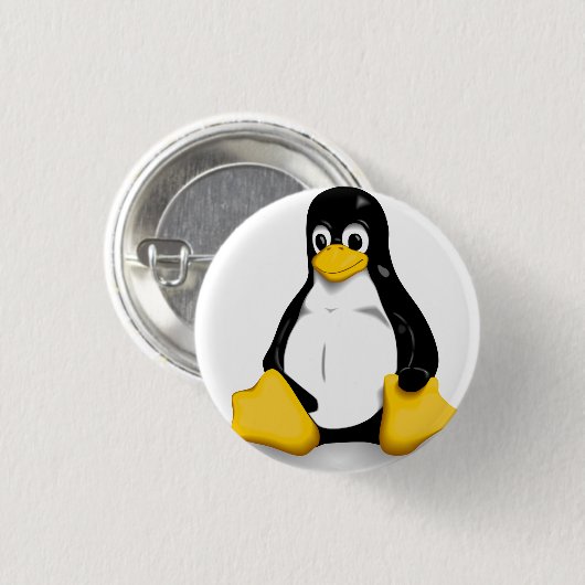 Tux-Button Ronde Button 3,2 Cm (Voorkant /achterkant)