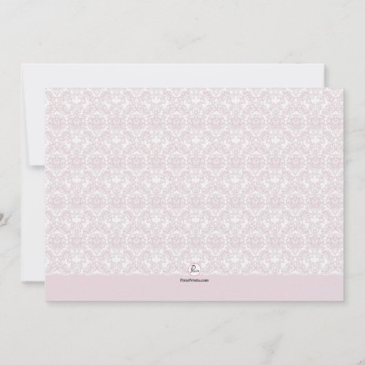 Tux- en Gown-uitnodiging Kaart (Achterkant)