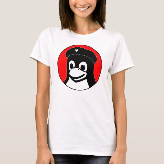 Tux Guevara (licht) T-shirt (Voorkant)