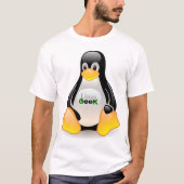 Tux Linux Geek T-shirt (Voorkant)