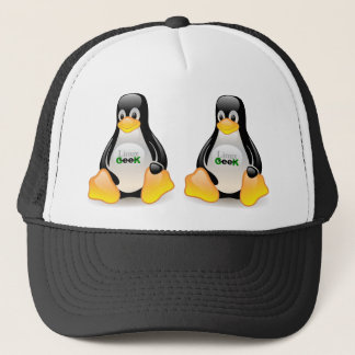 Tux Linux Geek Trucker Pet