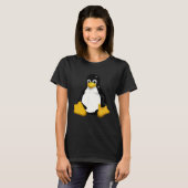 Tux Linux Penguin T-shirt (Voorkant volledig)