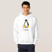 Tux Linux-Shirt Hoodie (Voorkant volledig)