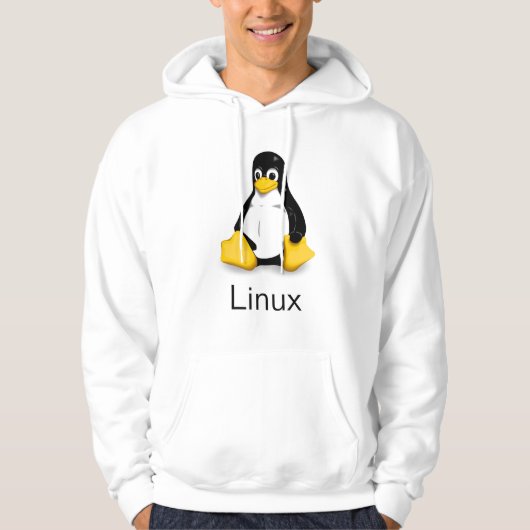 Tux Linux-Shirt Hoodie (Voorkant)