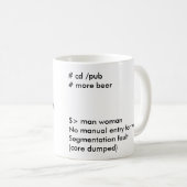 TUX MAN VROUW KOFFIEMOK (Voorkant rechts)