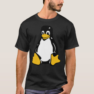 Tux Mascot T-Shirt Penguin Linux Classic T-Sh