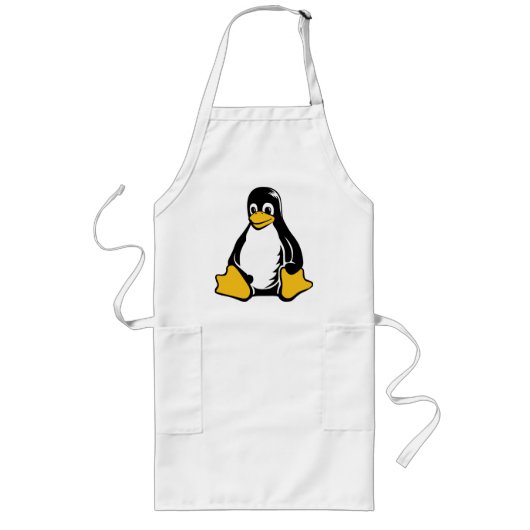 Tux Penguin - (Linux, Open Source, Copyleft, FSF) Lang Schort (Voorkant)