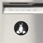 Tux Penguin - (Linux, Open Source, Copyleft, FSF) Magneet (Insitu (Vaatwasser))