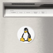 Tux Penguin - (Linux, Open Source, Copyleft, FSF) Magneet (Insitu (Vaatwasser))