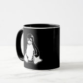 Tux Penguin - (Linux, Open Source, Copyleft, FSF) Mok (Voorkant links)