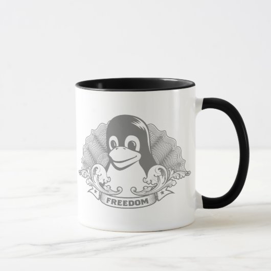 Tux Penguin - (Linux, Open Source, Copyleft, FSF) Mok (Rechts)