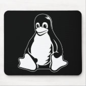 Tux Penguin - (Linux, Open Source, Copyleft, FSF) Muismat (Voorkant)