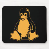 Tux Penguin - (Linux, Open Source, Copyleft, FSF) Muismat (Voorkant)