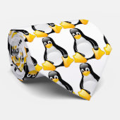 Tux Penguin Stropdas (Opgerold)