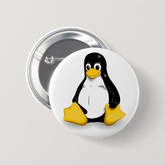 Tux Ronde Button 5,7 Cm (Voorkant /achterkant)