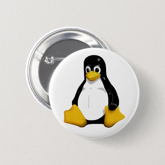 Tux Ronde Button 5,7 Cm (Voorkant /achterkant)
