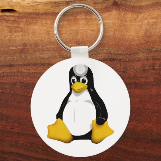 Tux Sleutelhanger (Voorkant)