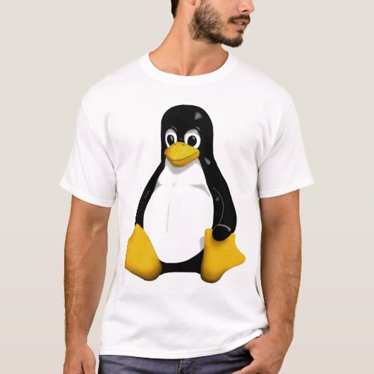 Tux T-shirt (Voorkant)