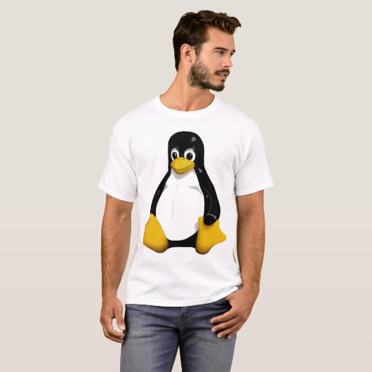 Tux T-shirt (Voorkant volledig)