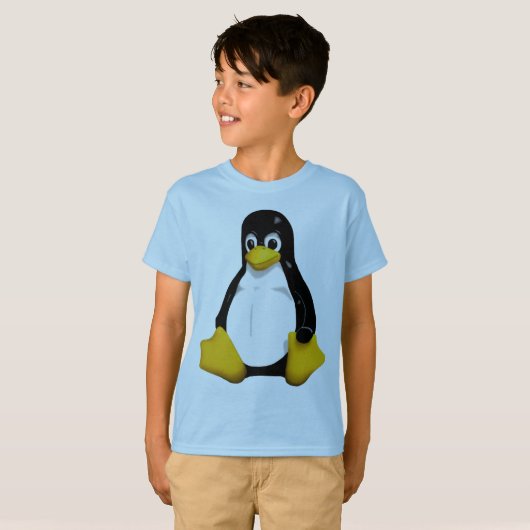 Tux T-shirt (Voorkant volledig)