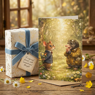 Tux & Twitch A Little Surprise Kaart