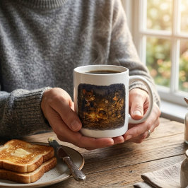 Tux & Twitch Campfire Evening Koffiemok