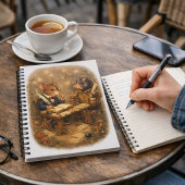 Tux & Twitch Woodland Writing Desk Notitieboek