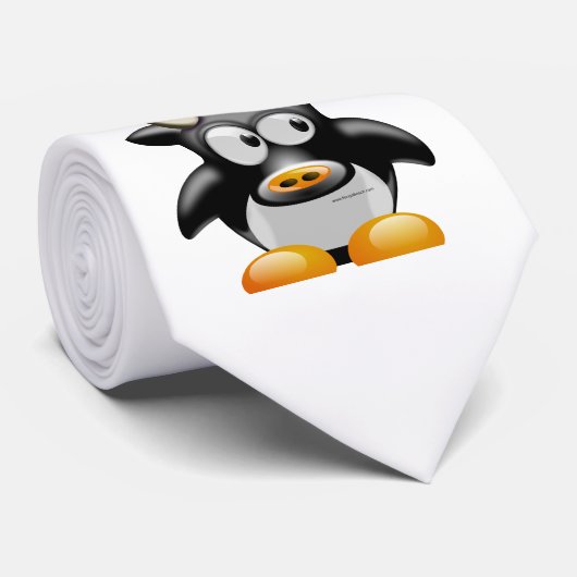 Tux-Vache Stropdas (Opgerold)