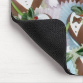 Tuxedo-aardbeien Muismat (Hoek)