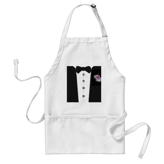 Tuxedo Apron Standaard Schort (Voorkant)