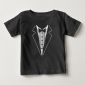 Tuxedo baby boy shirt (Voorkant)