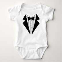 Tuxedo Baby creeper