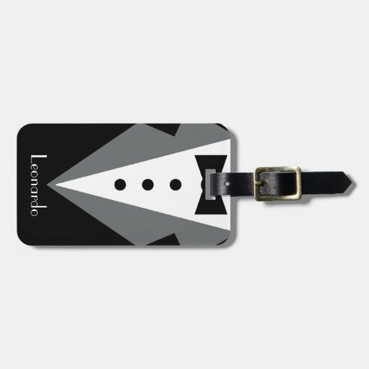 Tuxedo Bagagelabel (Voorkant horizontaal)