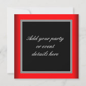 Tuxedo Baljurk Zwart Galajapon Zwart Wit Feest Uit Kaart (Achterkant)