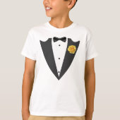 Tuxedo Black and white T-Shirt (Voorkant)