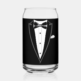Tuxedo  blikvorm glas