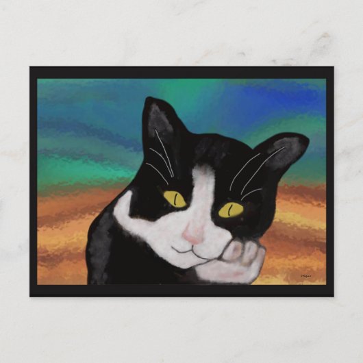 Tuxedo-Briefkaarten Briefkaart (Voorkant)