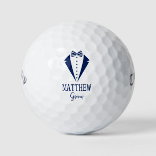 Tuxedo Bruidegom Golfballen